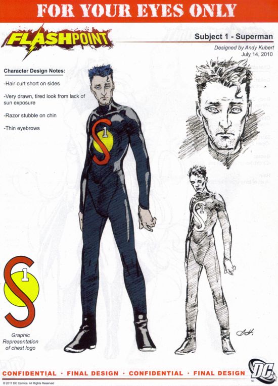 Flashpoint Superman Costume