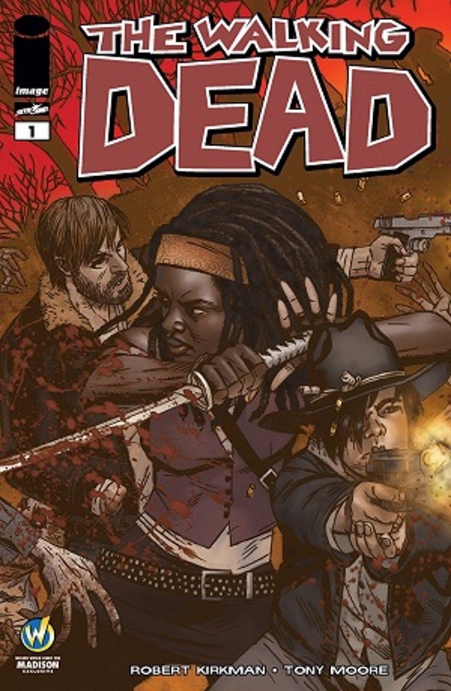 the walking dead #1 michael golden