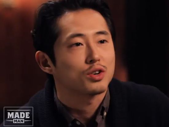 The Walking Dead Steven Yeun Made Man