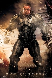 Man Of Steel Print Zod explosion