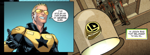 Smallville: Booster Gold's ring