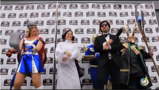 Comic Con Gangnam Style