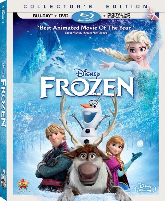 Frozen Blu Ray