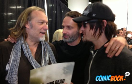 Greg Nicotero, Andrew Lincoln, Norman Reedus