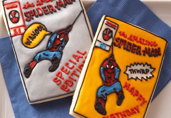 Marvel Comics Williams Sonoma Cookies