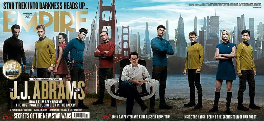 Empire Magazine's Star Trek Into Darkness cover