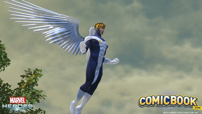 angel combat pose wide B