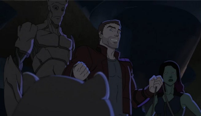 guardians of the galaxy animated