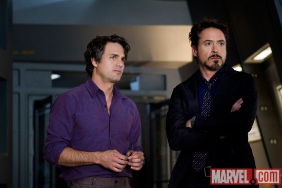 Bruce Banner and Tony Stark