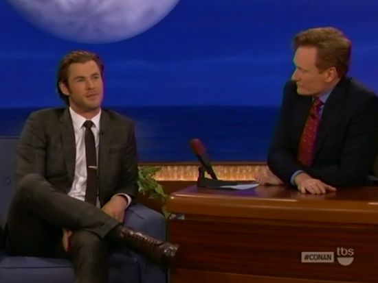 Chris Hemsworth & Conan O'Brien