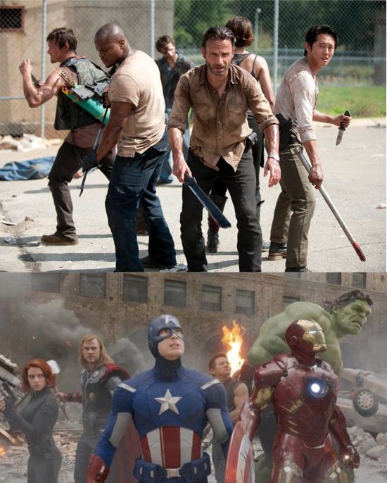 The Walking Dead The Avengers