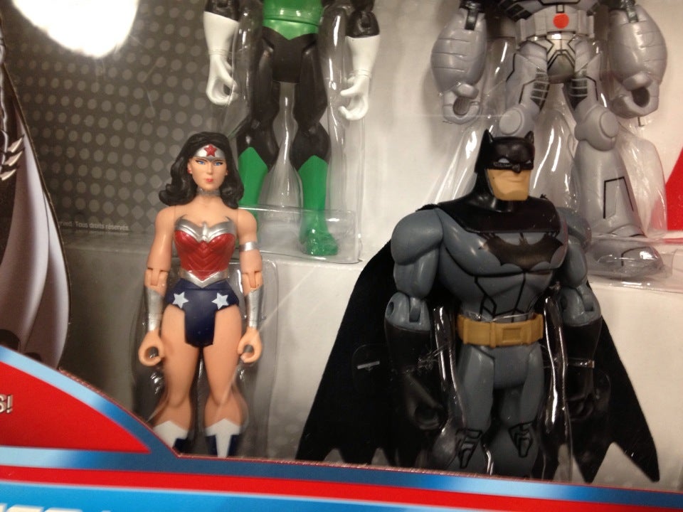 Green Lantern, Cyborg, Batman, Wonder Woman