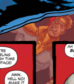 Booster Gold's disco collar