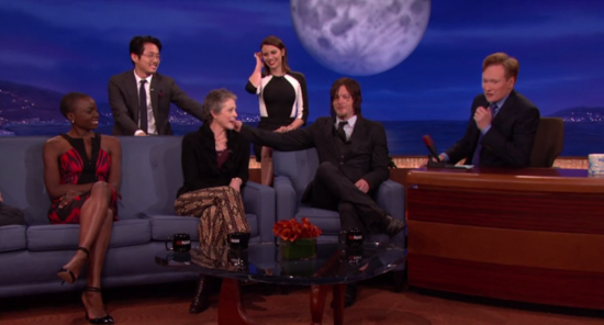 Conan The Walking Dead Discussing Daryl and Glenn's Romance