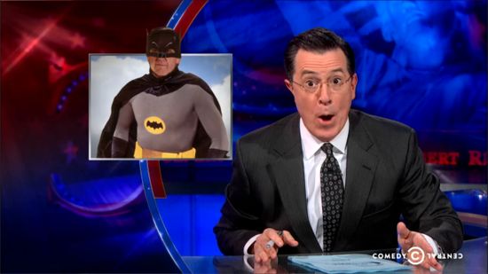 Stephen Colbert Batpope