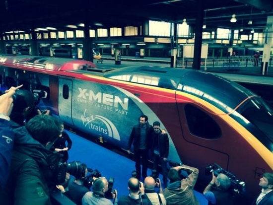 X-Men: Days of Future Past the Train