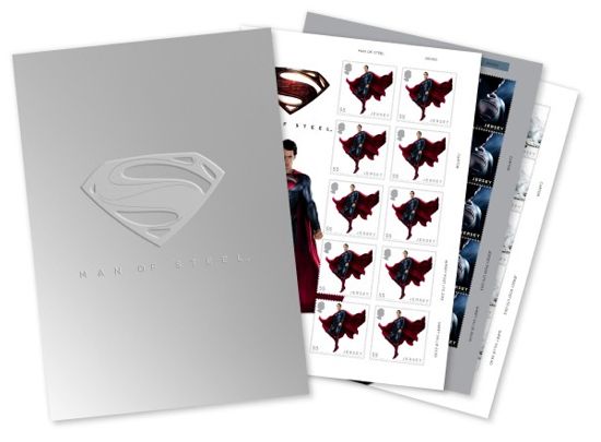 Man Of Steel Stamps collector's set