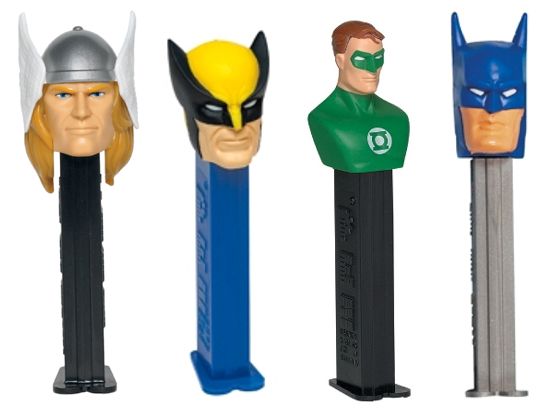 Superhero Pez