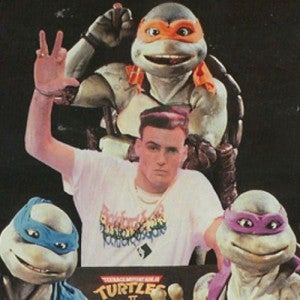 Vanilla Ice Teenage Mutant Ninja Turtles