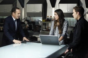 CLARK GREGG, CHLOE BENNET, IAIN DE CAESTECKER