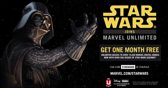 MarvelUnlimitedSale StarWars