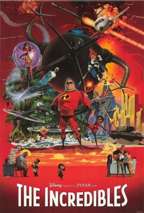 The Incredibles Unreleased Poster