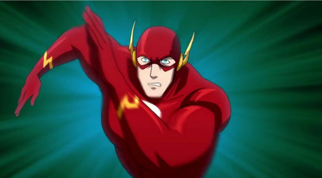 the flash animated