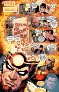 Firestorm flame-headed page