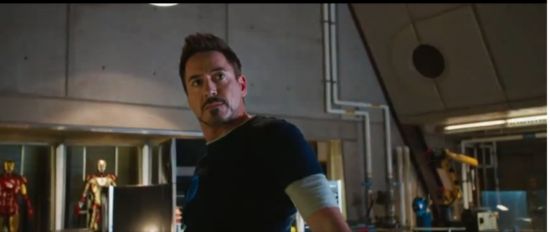 Iron Man 3 Tony Stark reacts