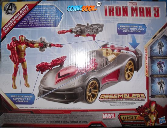 Iron Man 3 Battle Vehicle Back