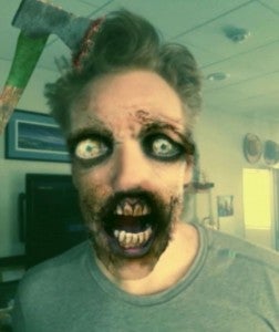 Conan O'Brien Zombie The Walking Dead