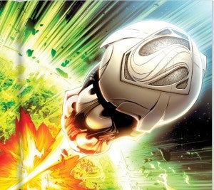 Krypton explodes in Man of Steel junior novelization