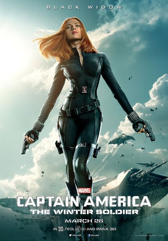 Captain America The Winter Soldier Black Widow