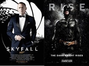 Thek Dark Knight Rises Skyfall