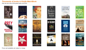 amazon kindle matchbook