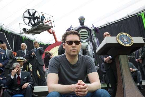 Bryan Singer with a Sentinel