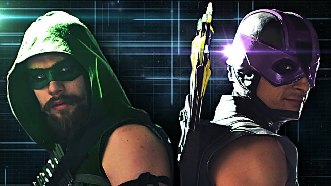 hawkeye vs. green arrow