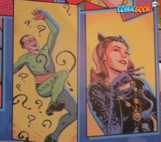 Batman TV comics Riddler Catwoman