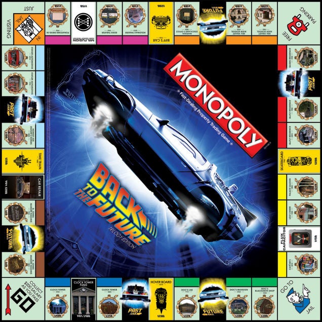 bttf monopoly board