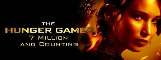 Hunger Games 7 million sold