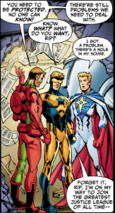 Booster Gold, Rip Hunter and Supernova