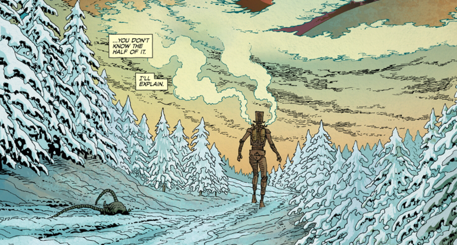 The Steam Man #1 - Header