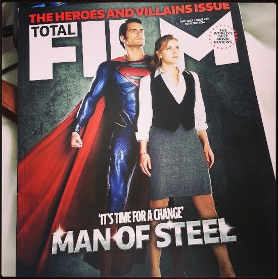 Man Of Steel Lois Lane Total Film Cover