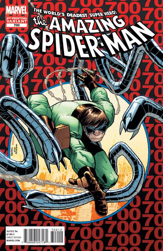 Amazing Spider-Man #700 Second Print Variant