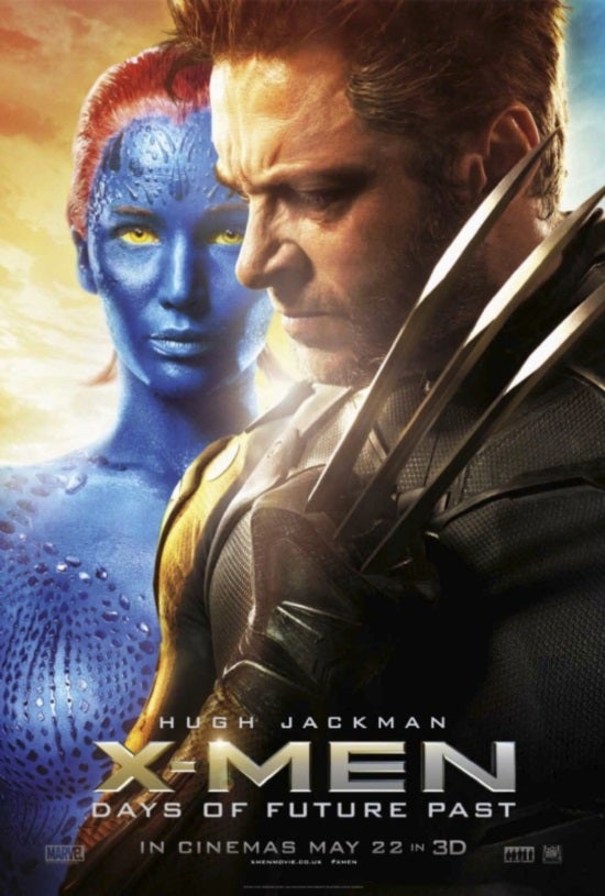 X-Men: Days of Future Past - Mystique and Wolverine