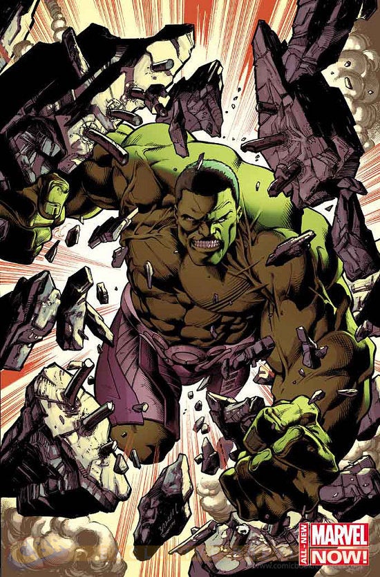 Hulk #1 Cover by Mark Bagley