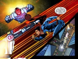 Cyborg Superman in Smallville