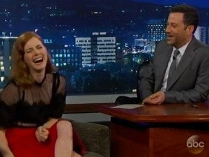 Amy Adams & Jimmy Kimmel