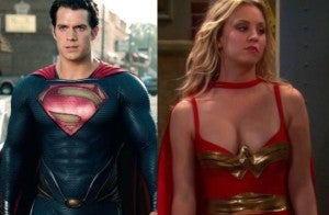 Heny Cavill & Kaley Cuoco