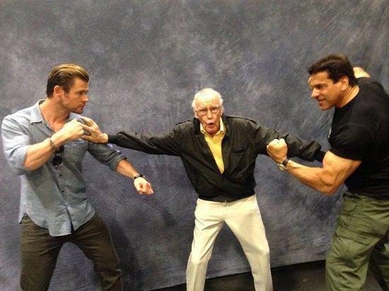 Thor-Chris-Hemsworth-Hulk-Lou-Ferrigno-Stan-Lee